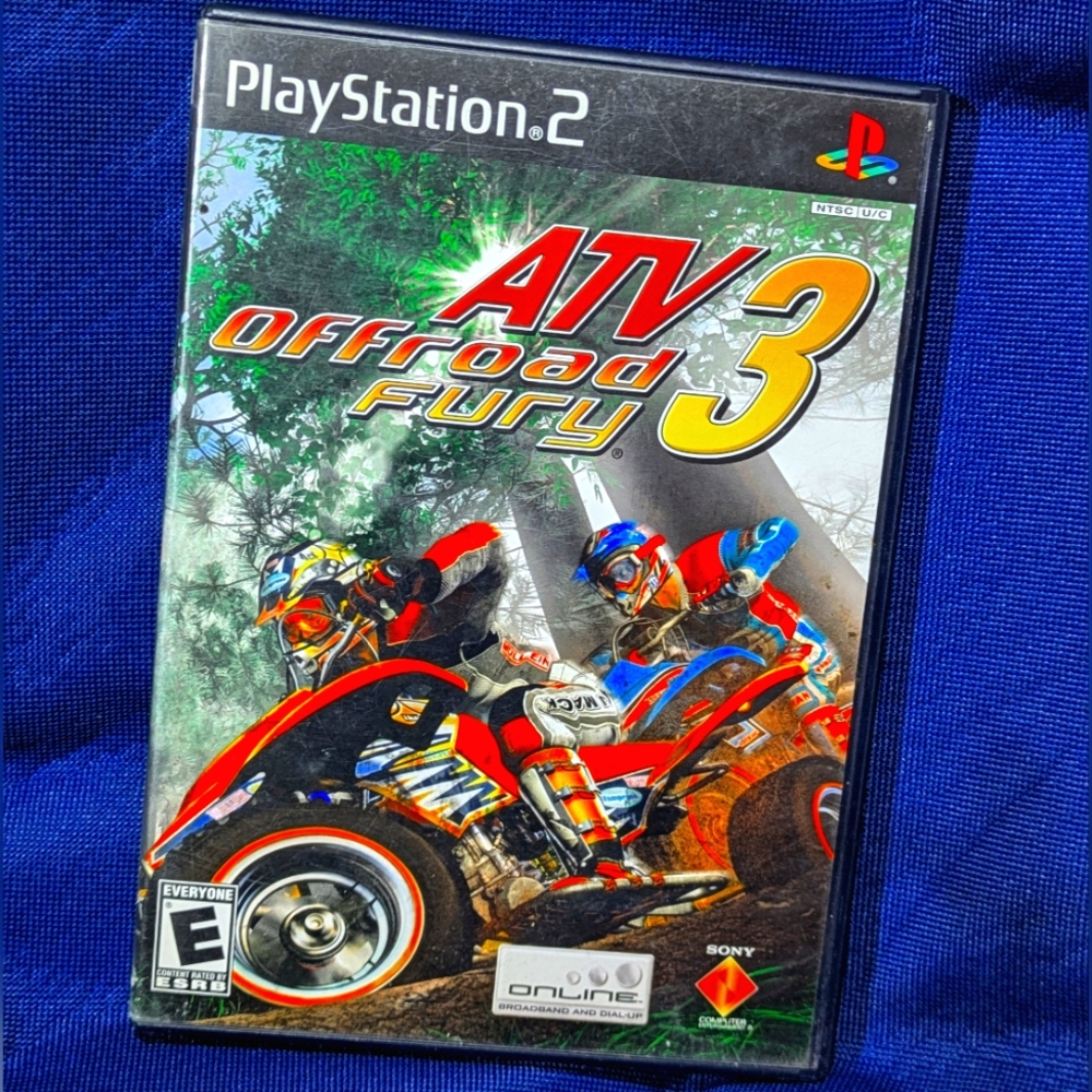 ATV OFFROAD FURY 3 | Sony PS2 Black Label Complete Game In Box | GC